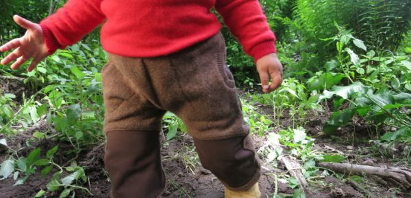 Thermo Outdoorhose Walk & Softshell + Wunschfutter rot / beere, schnell lieferbar – Bild 10