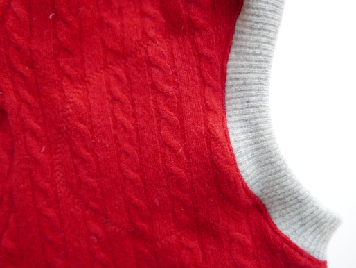 Neue Generation: Schalmütze 100% Kaschmir, rot Gr. M, sofort lieferbar – Bild 2