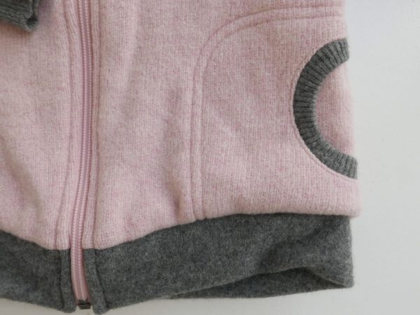 Walkjacke mit Kaschmirfutter Farbe:  Gr. 86 / 92 / 98 # – Bild 2