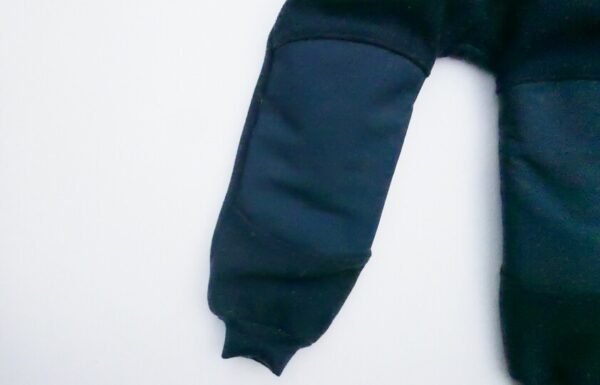 Thermo Outdoorhose Wolle & Softshell, ungefüttert, dunkelblau/ dunkelblau Gr. 86 sofort lieferbar – Bild 3