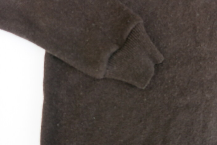 Basic Pullover 100% Kaschmir dunkelbraun Gr. 140 sofort lieferbar – Bild 2