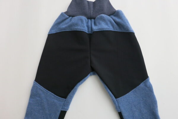 Leggins 100% Kaschmirfilz mit Schurwoll Verstärkung schwarz Gr. 134 – Bild 2