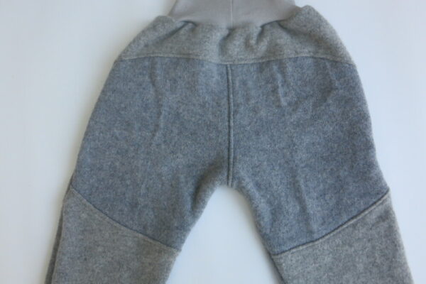 Kuschelhose leichte Wolle mit Walk Verstärkung und 100% Kaschmirfutter blau Gr. 104 - schnell lieferbar – Bild 2