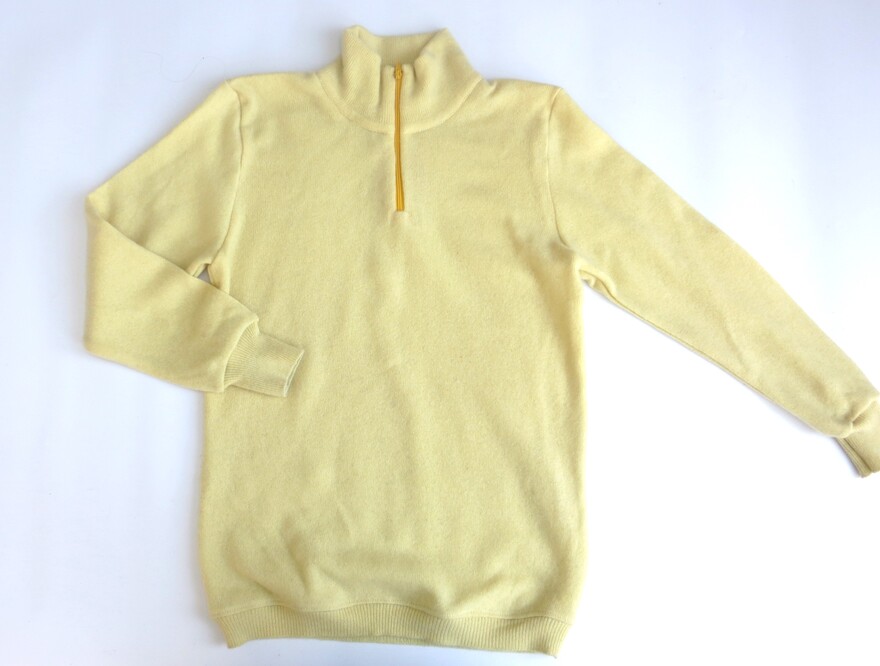 Neu! Troyer 100% Kaschmir hellgelb Gr. 146 sofort lieferbar