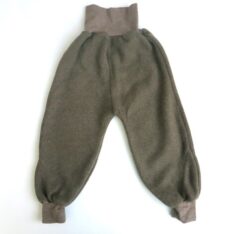 Kuschelhose Kaschmirfleece, taupe Gr. 80