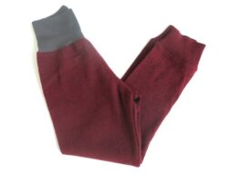 Leggins 100% Merino beere Gr. 98 / 104 B-Ware