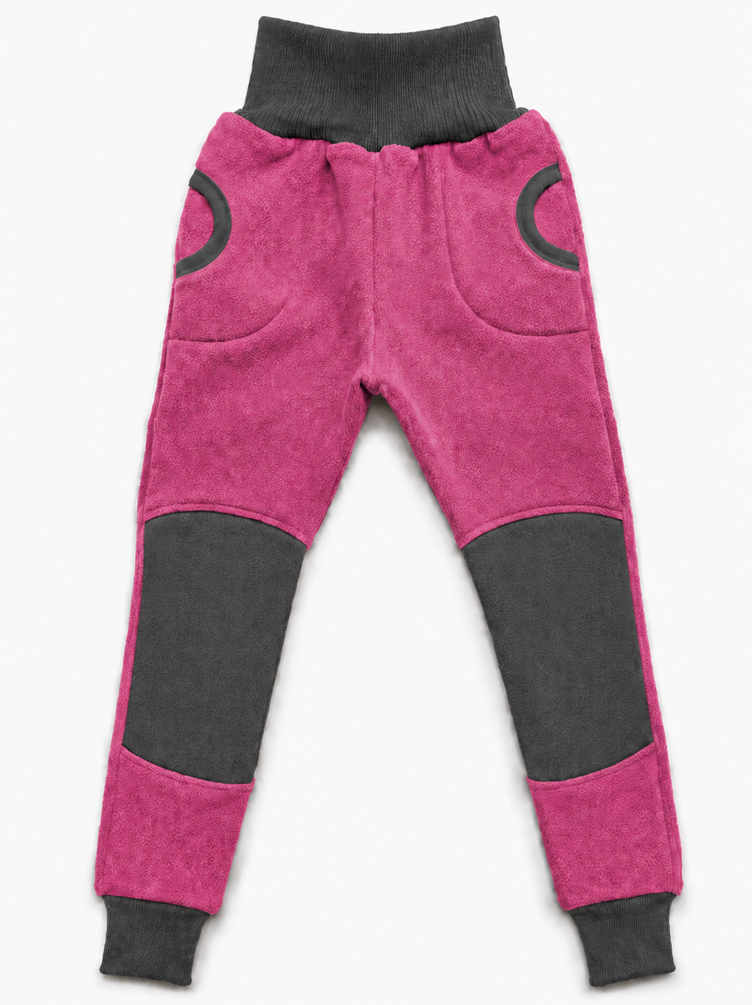 Leggins 100% Kaschmirfilz mit Schurwoll Verstärkung pink hell!! / grau Gr. 134 sofort lieferbar