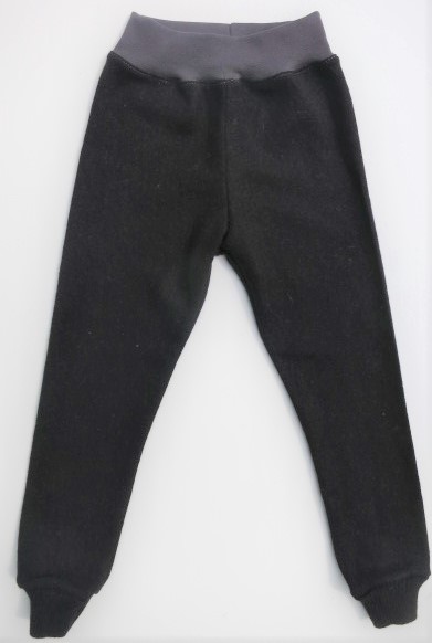 Leggins 100% Kaschmir schwarz, Gr. 104, sofort lieferbar