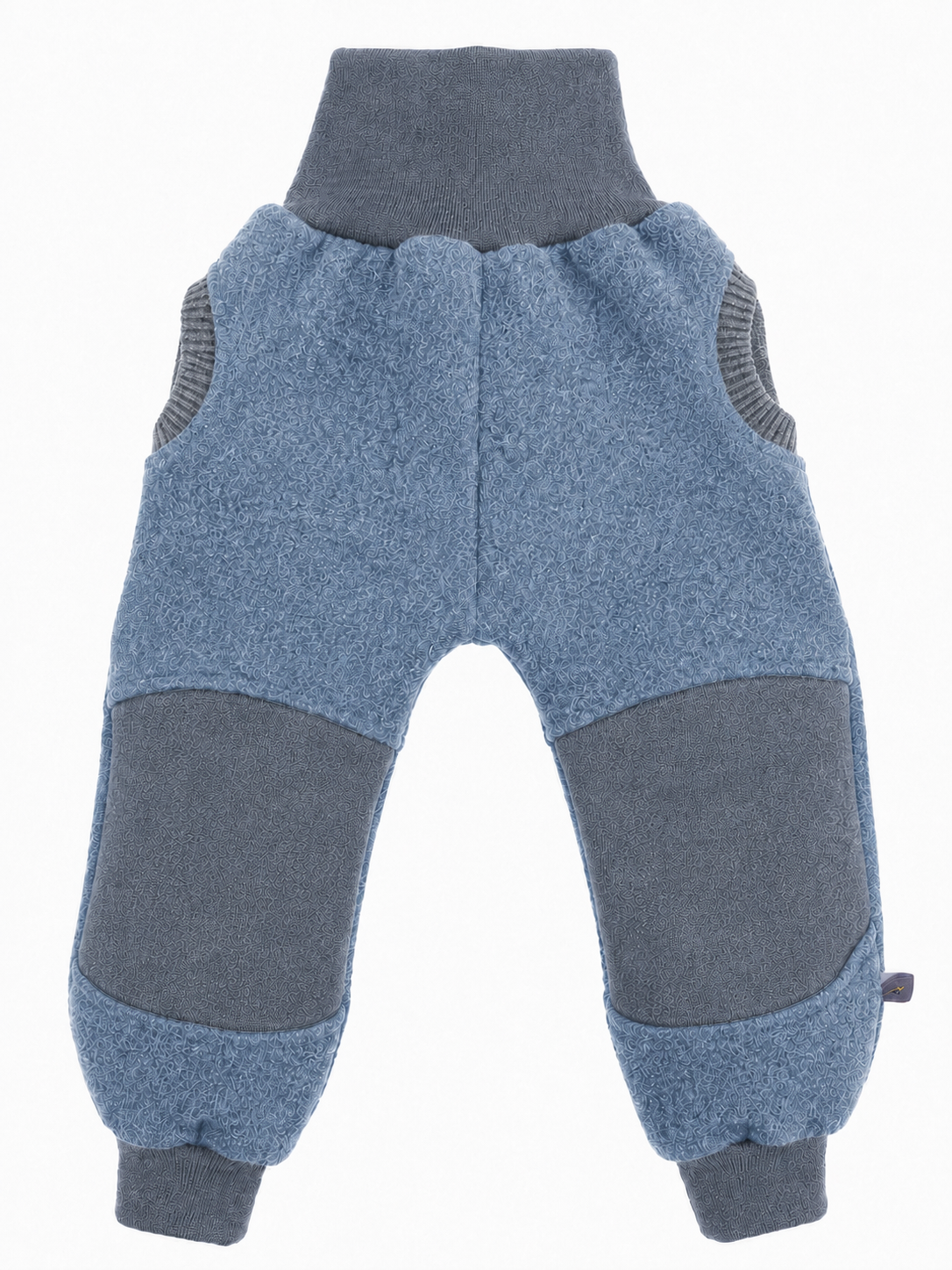 NEU! Thermo Kuschelhose Wolle+ Kaschmirfutter taubenblau / dunkelgrau Gr. 110 sofort lieferbar