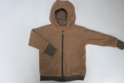 Wolljacke mit Kaschmirfutter Farbe: natur (hellbraun) / haselnuss Gr. 92 / 98